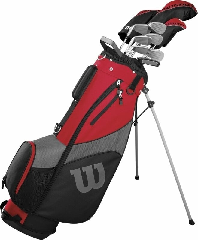 Wilson Staff Prostaff SGI Red/Black Levá ruka Ocel Regular Golfový set