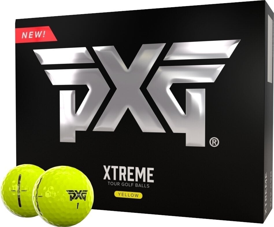 PXG Xtreme Tour Yellow Golfové míčky