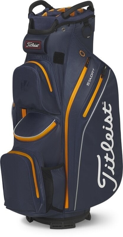 Titleist Cart 14 StaDry Navy/Marble/Bonfire Cart Bag